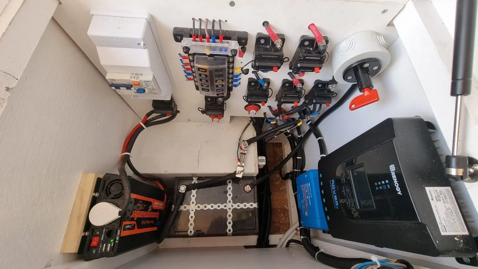 Diagrama eléctrico camper diseñado a medida