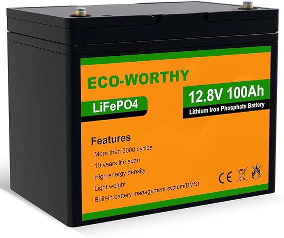 Bateria Ecoworthy 100Ah